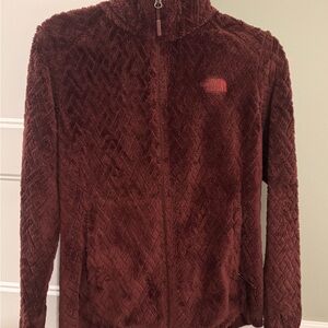The North Face Women's Maroon Teddy Jacket